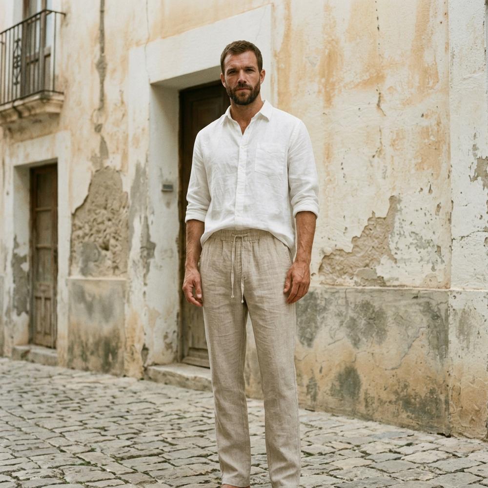 Macys Wear - Arser | Drawstring Straight-Leg Pants Men