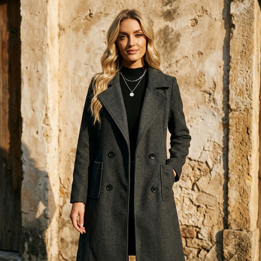 Macys Wear - Camin | Double-Breasted Lined Coat Women