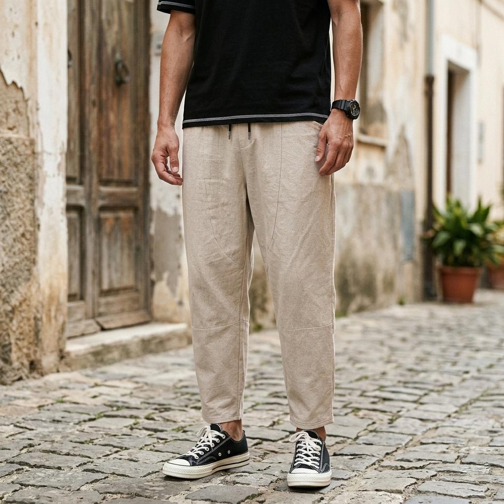 Macys Wear - Lehom | Cropped Tapered Pants Men