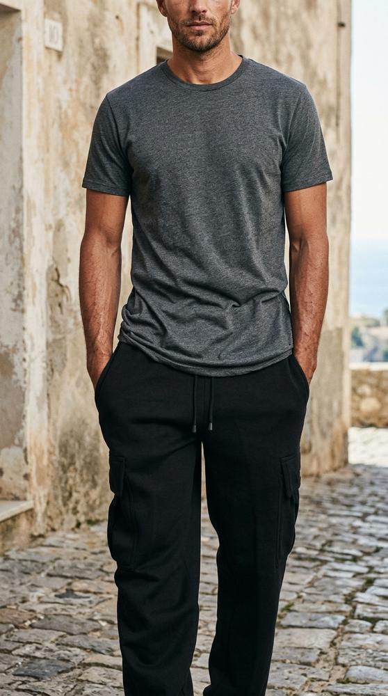 Macys Wear - Sonud | Drawstring Loose-Fit Pants Men