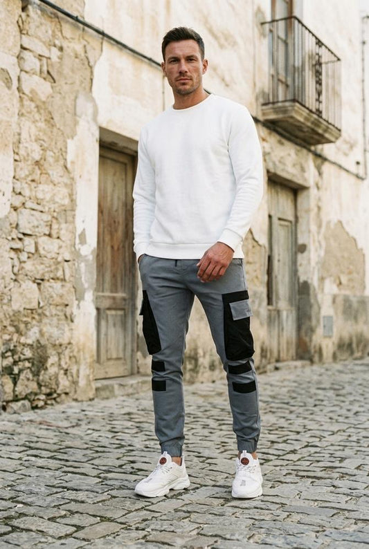 Macys Wear - Casel | Tapered Cargo Pants Men