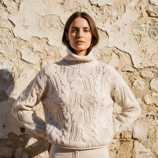 Macys Wear - Alsen | Cable-Knit Turtleneck Sweater Women