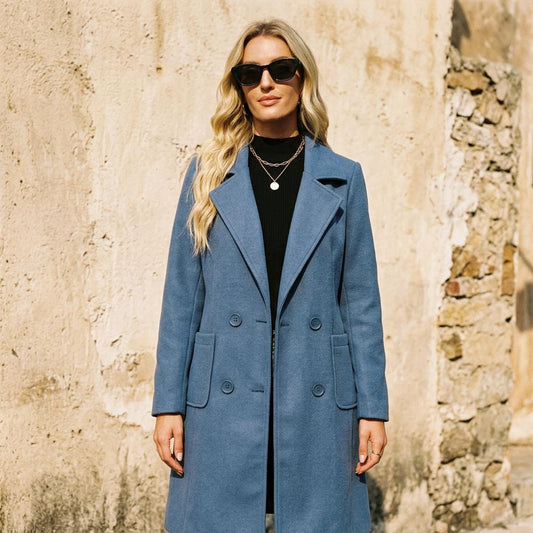 Macys Wear - Camin | Double-Breasted Lined Coat Women