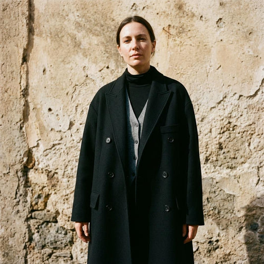 Macys Wear - Caser | Double-Breasted Oversized Coat Women