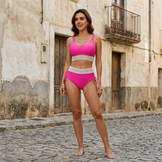 Macys Wear - Armin | High-Waisted Two-Piece Bikini Women
