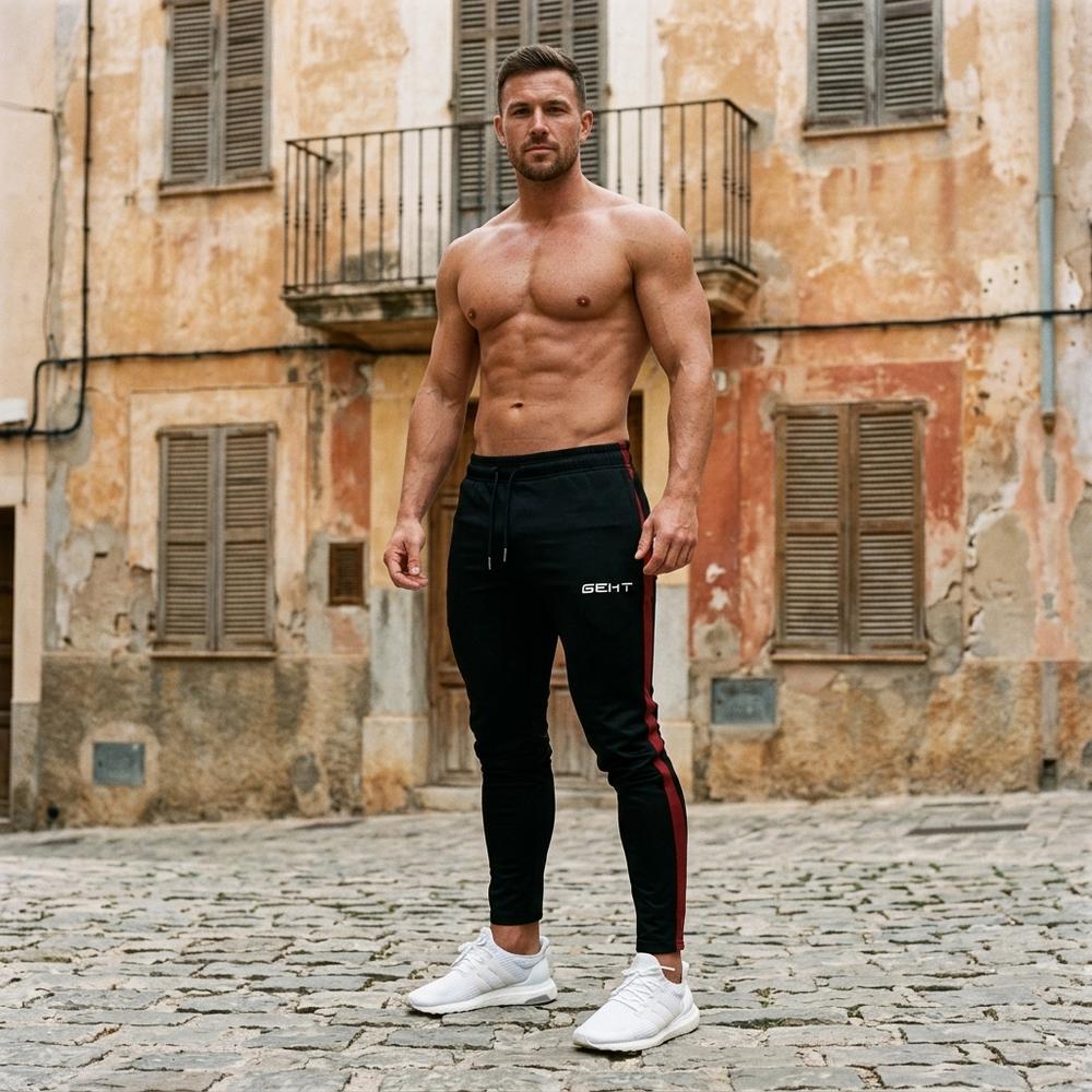Macys Wear - Tibir | Slim Fit Striped Pants Men