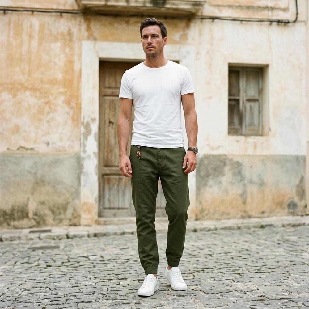Macys Wear - Lutot | Slim Fit Tapered Pants Men