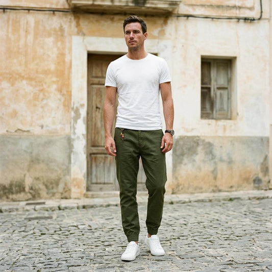 Macys Wear - Lutot | Slim Fit Tapered Pants Men