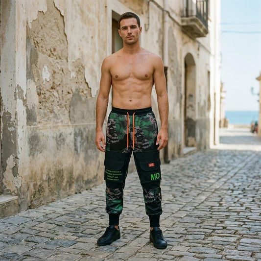 Macys Wear - Vuren | Camouflage Tapered Pants Men