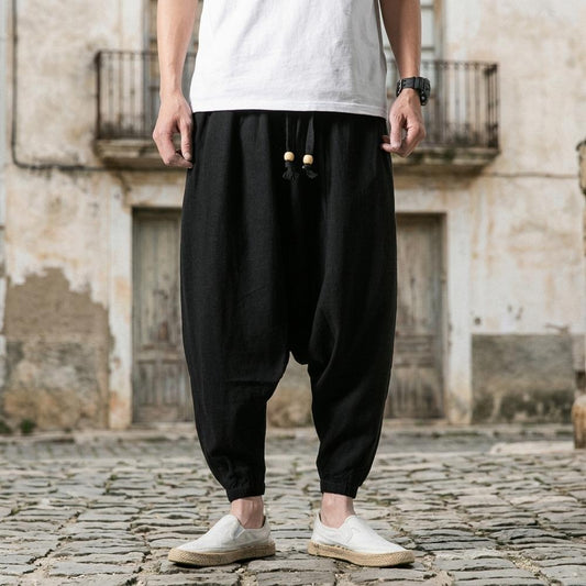 Macys Wear - Defet | Drop-Crotch Ramie Pants Men