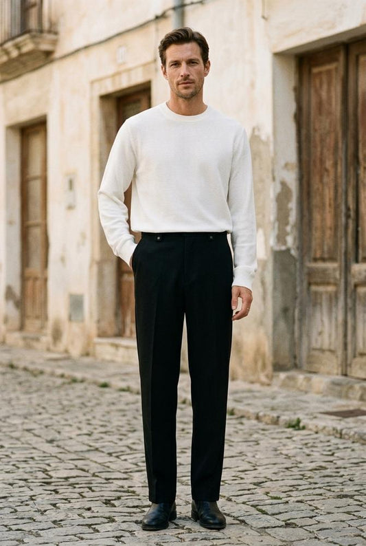 Macys Wear - Vofok | Straight-Cut Polyester Pants Men