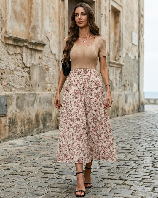 Macys Wear - Eofar | Ribbed Floral Dress Women
