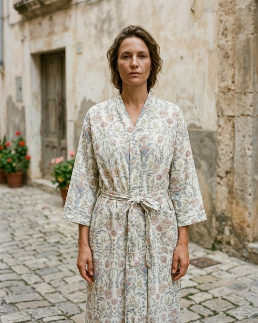 Macys Wear - Derik | Floral Wrap Robe Women
