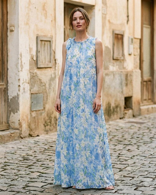 Macys Wear - Zoler | Sleeveless Floral Maxi Dress Women