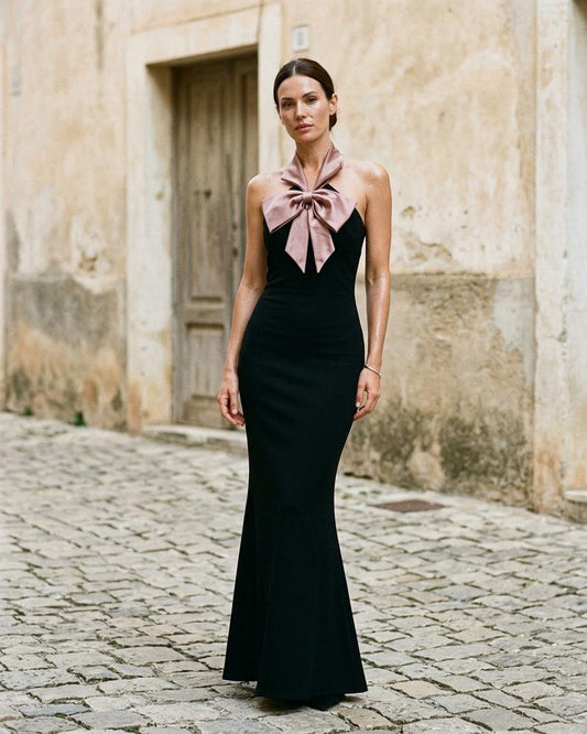 Macys Wear - Aalet | Halterneck Floor-Length Dress Women