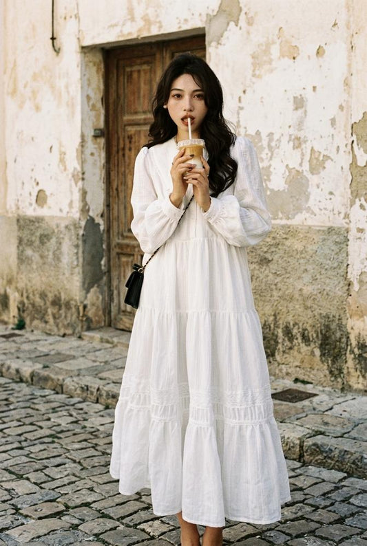 Macys Wear - Zugal | Tiered Long-Sleeved Maxi Dress Women