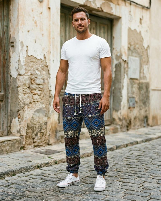 Macys Wear - Totiv | Patterned Drawstring Pants Men
