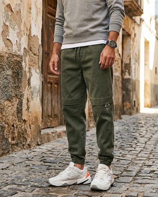 Macys Wear - Teruv | Drawstring Cuffed Pants Men