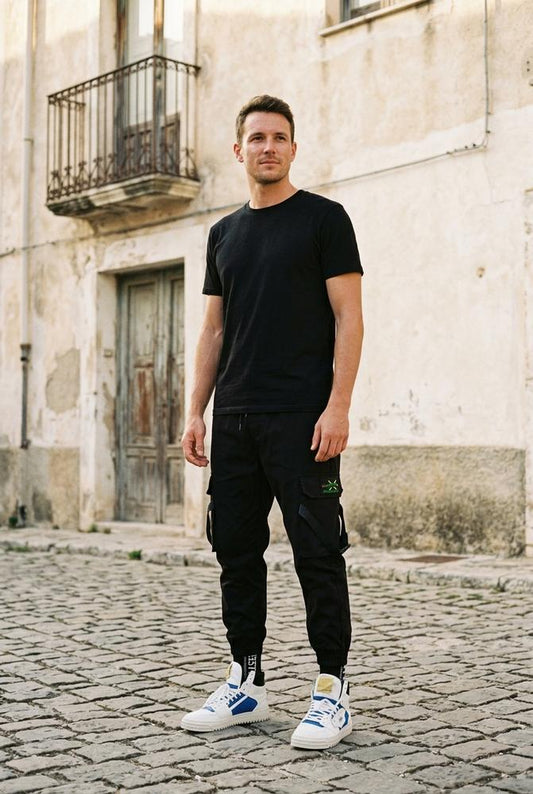 Macys Wear - Yerov | Cargo-Style Cuffed Pants Men