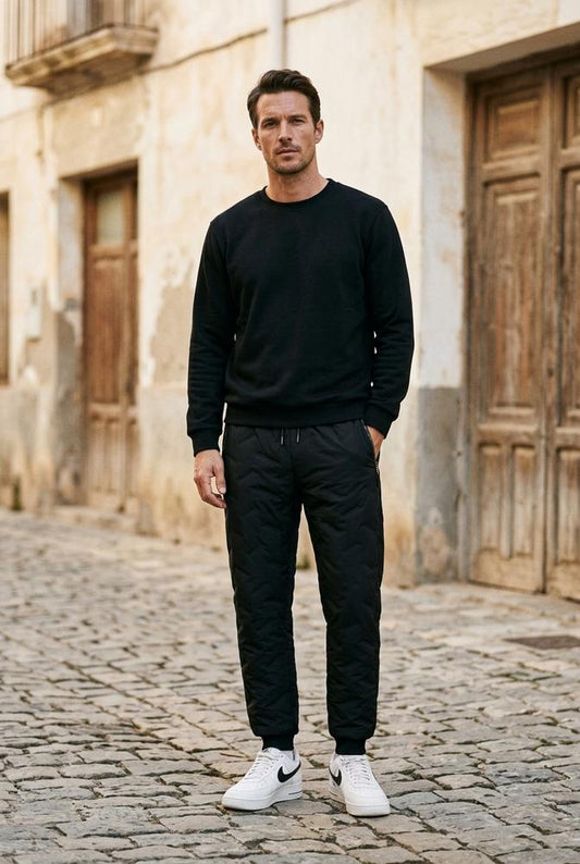 Macys Wear - Aahol | Quilted Padded Pants Men