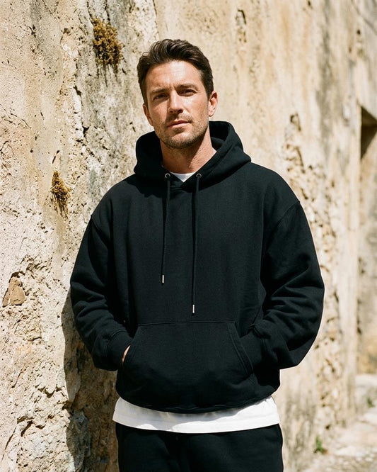 Macys Wear - Alvan | Relaxed Fit Cotton Hoodie Men