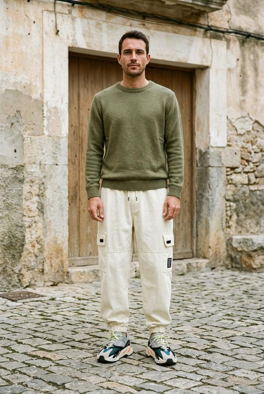 Macys Wear - Calom | Cotton Cargo Pants Unisex