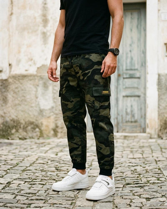 Macys Wear - Zesin | Camouflage Tapered Pants Men