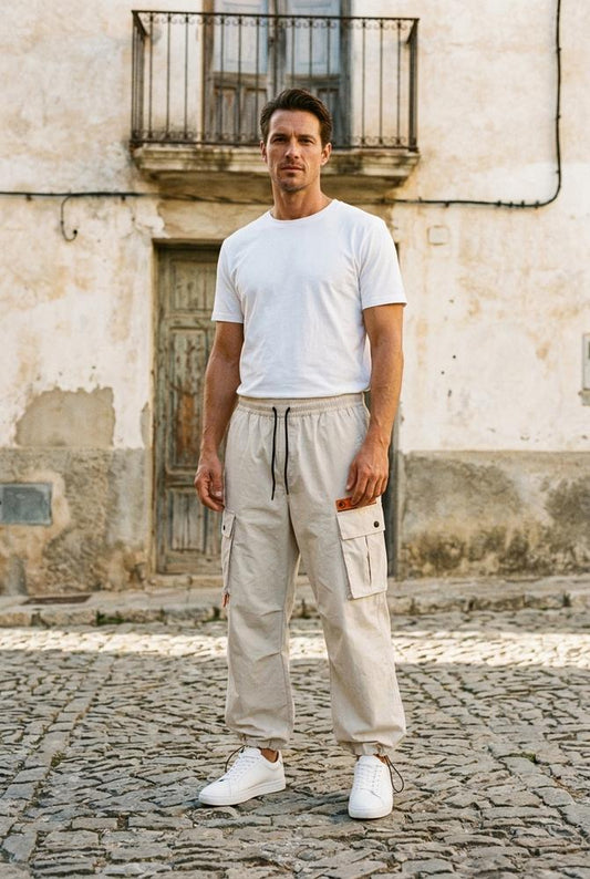 Macys Wear - Arlan | Cargo Drawstring Pants Men