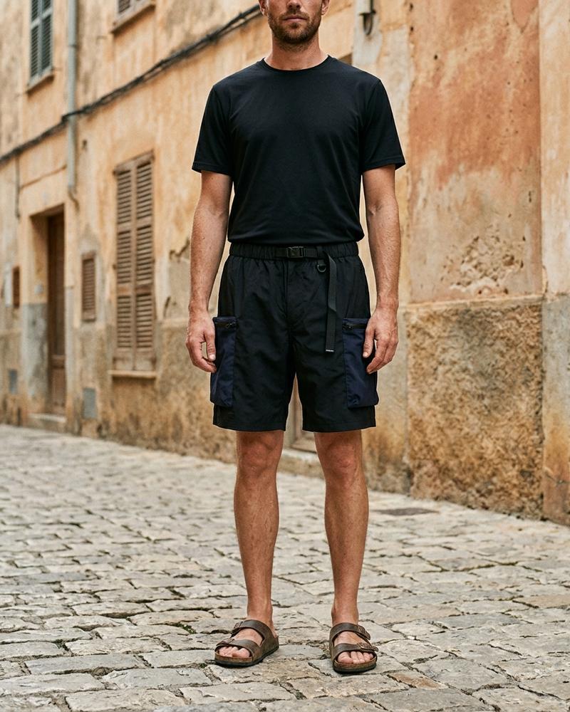 Macys Wear - Artir | Belted Patch-Pocket Pants Men