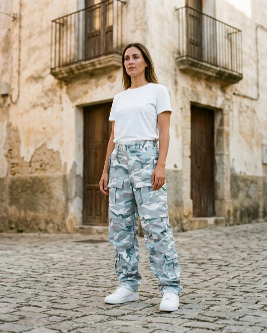 Macys Wear - Almir | Camouflage High-Waist Pants Women