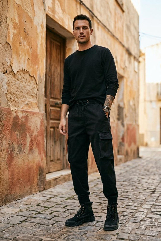 Macys Wear - Alnal | Drawstring Cargo Pants Men