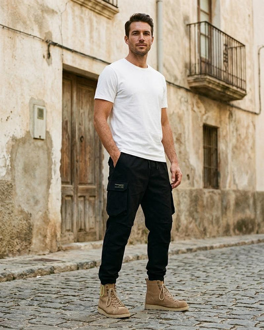 Macys Wear - Allen | Cargo Drawstring Pants Men
