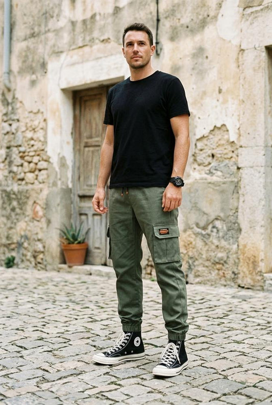 Macys Wear - Zetor | Tapered Cargo Pants Men