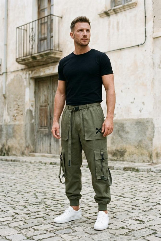 Macys Wear - Cavan | Cargo Belted Pants Men