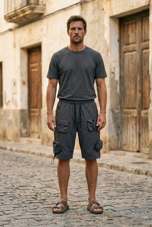 Macys Wear - Camar | Loose-Fit Multi-Pocket Pants Men