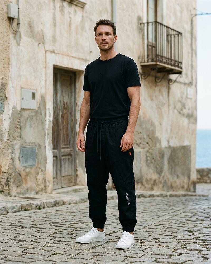Macys Wear - Arnor | Drawstring Cuffed Pants Unisex
