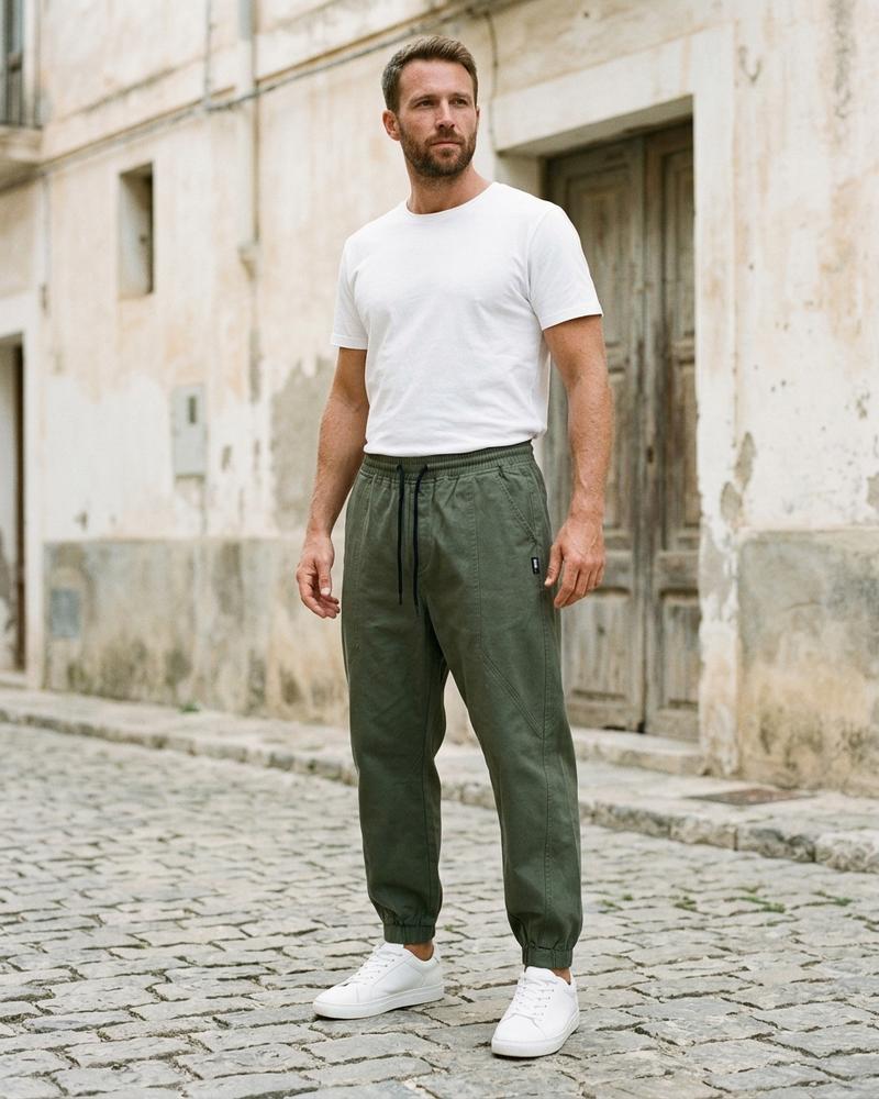 Macys Wear - Arnor | Drawstring Cuffed Pants Unisex