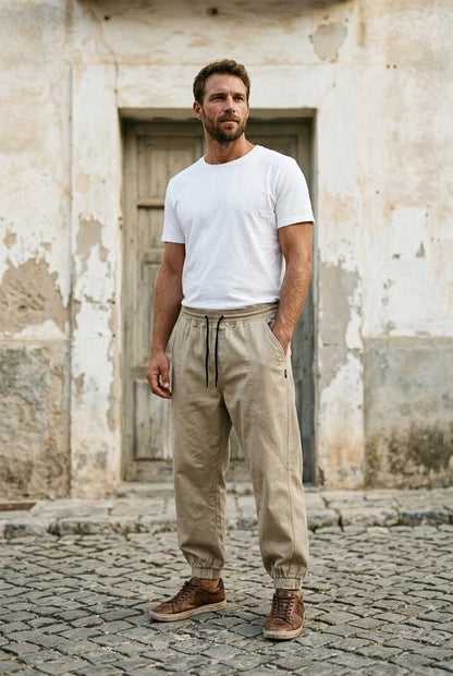 Macys Wear - Arnor | Drawstring Cuffed Pants Unisex
