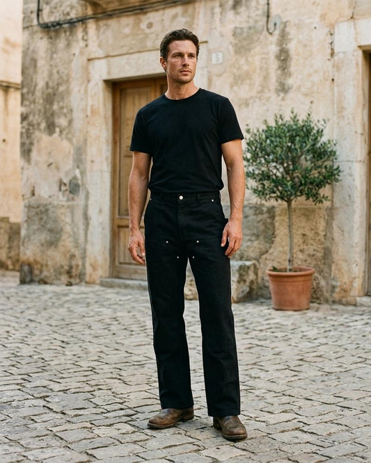 Macys Wear - Cadar | Straight-Fit Riveted Pants Men