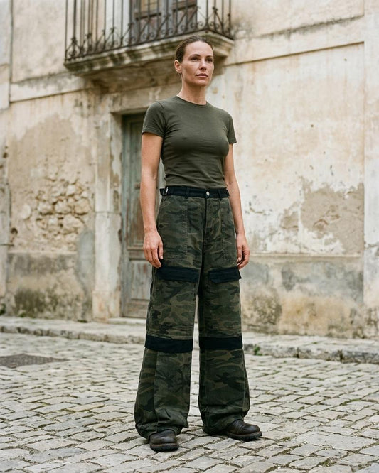 Macys Wear - Armir | Wide-Leg Camouflage Pants Unisex