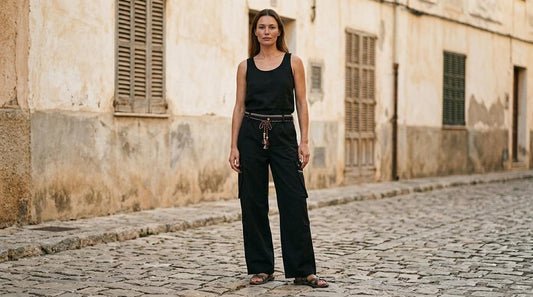 Macys Wear - Dakar | Wide-Leg Cotton Pants Women