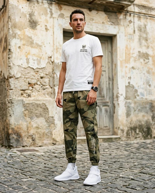 Macys Wear - Camor | Camouflage Tapered Pants Men